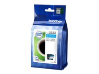 Brother LC3233C - bleu fonce - original - cartouche d'impression