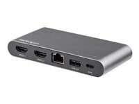 StarTech.com Dock Usb C Station D'accueil Usb-C A Double Ecran 4K Hdmi 100 W Power Delivery Pass-Through, Gbe, Usb A Mini Hub Type C Adaptateur Multiport Pour Pc Portable (Dk30c2hagpd) Station D'accueil Usb-C X Hdmi 1Gbe Taille 2 de Inmac Wstore