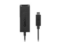 LENOVO Câble réseau RJ 45USB Pour Ordinateur Portable Première extrémité : 1 x RJ 45 Femelle Réseau Seconde extrémité : 1 x T - vue 3