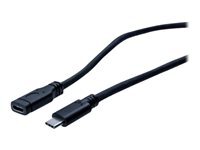 MCAD Connectique PC Cable USB3.1 rallonge type-C Femelle/type-C - 2M