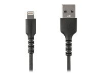 StarTech.com Cable Usb-A Vers Lightning Robuste Cable De Charge/Synchronisation De Type A Vers Lightning En Fibre Aramide Ipad/Iphone 12 Certifie Apple Mfi (Rusbltmm1mb) Cable Lightning Lightning / Usb 1 1M Noir de Inmac Wstore