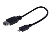 generic - adaptateur USB - USB pour Micro-USB de type B - 15 cm