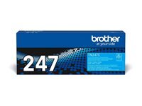 Brother TN247C - cyan - original - cartouche de toner