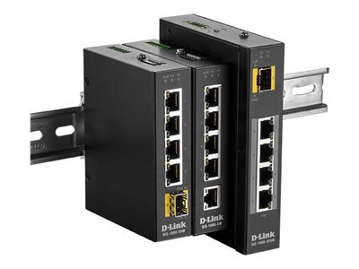 D-Link DIS 100G-5PSW - commutateur - 4 ports - non gr