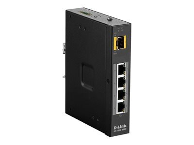 D-Link DIS 100G-5PSW - commutateur - 4 ports - non gr