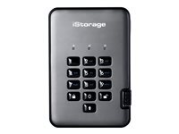 iStorage diskAshur PRO² SSD chiffré externe portable USB 3.1 FIPS 197 SHA 256 bits 256 bit AES XTS Conformité TAA - vue 4