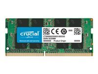Crucial - DDR4 - module - 4 Go - SO DIMM 260 broches - 2666 MHz / PC4-21300 - memoire sans tampon