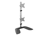 StarTech.com Bras Pour Ecran Pc Double Affichage A Fixation Verticale Moniteurs Vesa Jusqu'a Po Aluminium Armduovs Pied Pour 2 Moniteurs Taille 27 Noir/Argent de Inmac Wstore