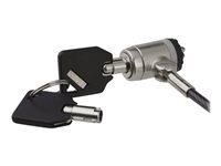 StarTech.com Cable De Securite A Cle Pour Ordinateur Portable Avec Bouton De Verrouillage Antivol Pc En Acier 2 (Ltlockkey) Cable De Securite 2M de Inmac Wstore