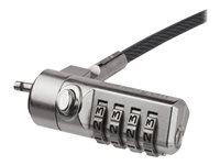 STARTECH.COM Startech Ltlock4d Lock Adapter 2 M Argent&eacute;