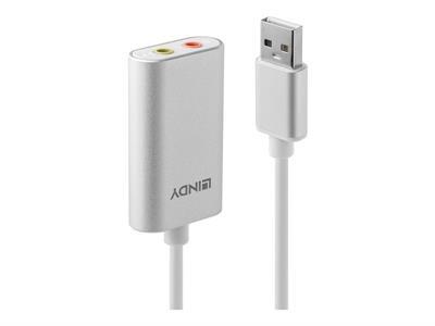 Lindy USB Type A to Audio Converter - carte son