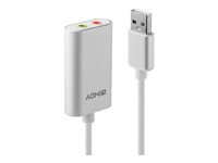 Lindy USB Type A to Audio Converter - Carte son - stéreo - USB