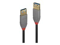 Lindy Anthra Line - rallonge de cable USB - USB type A pour USB type A - 3 m