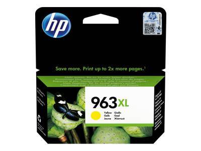 HP 963XL -  rendement lev - jaune - originale - cartouche d\'encre
