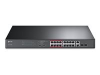 TP Link TL SL1218MP 20 ports /101001000Avec POENon empilableNon manageable1 - vue 4