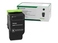 Lexmark - noir - original - cartouche de toner - LCCP, LRP