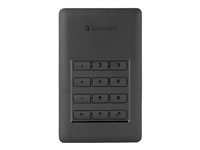 Verbatim Store 'n' Go Secure Portable HDD with Keypad Access - disque dur - 2 To - USB 3.1 Gen 1