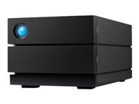 LaCie 2big RAID 16 To disque dur externe de bureau HDD Thunderbolt 3 USB C 7 200 trmin disques d'entreprise pour Mac et PC services Rescue valables STHJ16000800 - vue 5