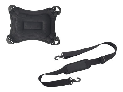 DLH - support pour tablette - avec support de sangle et courroie de cou