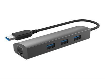 DLH Energy DY-TU2986W - concentrateur (hub) - 3 ports