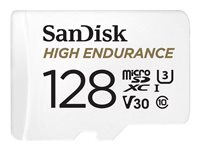 SanDisk High Endurance - carte memoire flash - 128 Go - microSDXC UHS-I