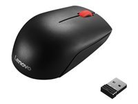 Lenovo Essential Compact - souris - 2.4 GHz - noir