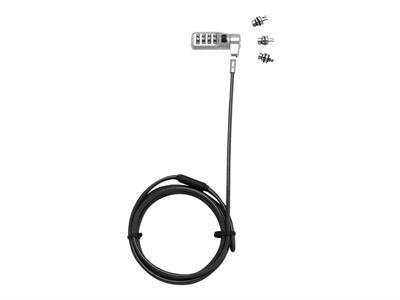 DICOTA Security Combination Lock Exchangeable T/N/W Head - cble de scurit