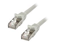 AAOTOKK Câble Ethernet Cat 6 Extension RJ45 Mâle/Femelle Blindé 0.3M - Montage Panneau