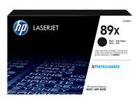 HP 89X - haute capacit - noir - original - LaserJet - cartouche de toner (CF289X)