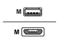 Zebra - cble USB - USB pour Micro-USB de type B - 1.8 m