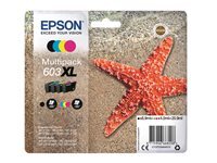 Epson 603XL Multipack - pack de 4 - XL - noir, jaune, cyan, magenta - original - cartouche d'encre