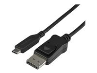 StarTech.com Cable adaptateur USB-C vers DisplayPort de 1 m - 8K a 30 Hz - HBR3 - Compatible Thunderbolt 3 - adaptateur video externe - noir