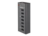 StarTech.com Station de charge universelle USB 2 ports et 5 ports Dock de recharge autonome avec fixation murale ST7C51224EU bande de charge + adaptateur secteur USB