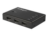 StarTech.com Switch commutateur HDMI 4K 60 Hz à 4 entrées - 3x HDMI 1x DisplayPort - Image 6