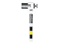 Mobilis - Câble de sécurité pour ordinateur - 2m - Blanc - Image 2