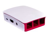 Raspberry Pi - boîtier blanc, rouge