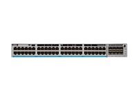 Cisco Catalyst 9300 Network Essentials commutateur C3 Géré 36 x 2.5GBase T UPOE + 12 x 10010002.5G5G10G UPOE Montable sur rack UPOE - vue 2