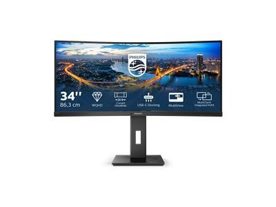 Moniteur Philips 34\'\' - Docking USB-C (90w) - 346B1C/00