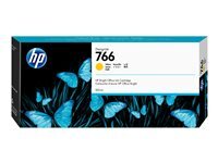 HP 766 - jaune - original - cartouche d'encre