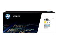HP 659A - jaune - original - LaserJet - cartouche de toner (W2012A)