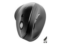 Kensington Pro Fit Ergo Vertical Wireless Mouse - souris verticale - 2.4 GHz - noir