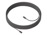 Câble d'extension pour microphone Logitech MeetUp 10 m graphite - Image 3