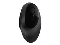 Kensington Pro Fit Ergo Wireless Mouse - souris - 2.4 GHz, Bluetooth 4.0 LE - noir