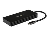 StarTech.com Boã®Tier Externe Pour Ssd M2 Sata Avec Cable Usb-C Integre Lecteur De Disque M.2 Sata Vers Usb 10 Gbps (Sm21bmu31ci3) Boitier Externe M.2 Card Usb (Gen 2) Taille 3.1 Noir de Inmac Wstore