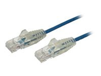 StarTech.com Cable Reseau Ethernet Rj45 Cat6 De 3 Cordon De Brassage Mince Cat 6 Utp Sans Crochet Fil Gigabit (N6pat300cmbls) Cordon De Raccordement 3 3M Bleu de Inmac Wstore