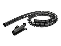 Startech.com Noir Gaine Spirale Range-Câble - 2,5 M - Diamètre De 25 Mm - Neuf - Image 4