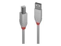 Lindy Anthra Line - cable USB - USB pour USB type B - 1 m