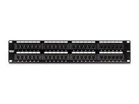 Panneau de brassage 48 ports utp cat&eacute;gorie 6 trendnet tc-p48c6
