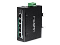 Non Communiqué Trendnet Ti-Pe50 - Commutateur - Non Géré - 4 X 10/100 (Poe+) + 1 X 10/100 - Montage Sur Rail Din, Fixation Murale - Poe+ (90 W) - Tension Cc - Conformité Taa - Image 5