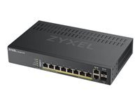 Zyxel GS1920 8HPV2 Géré Gigabit Ethernet 101001000 Connexion Ethernet supportant 'alimentation via ce port PoE Neuf - vue 3